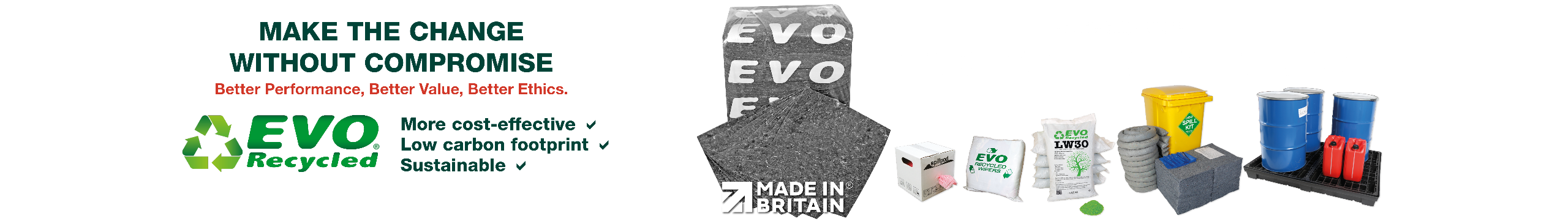 EVO Recycled Made in Britain